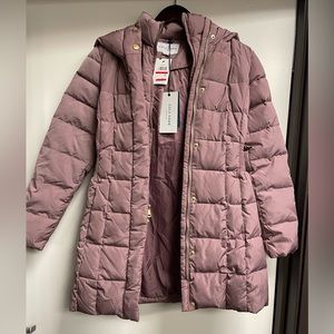 Cole Haan Women Hooded Down & Feather Jacket